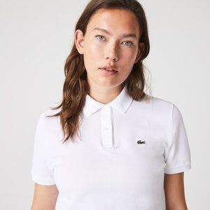 Lacoste Embroidered Logo Pique Polo NWOT